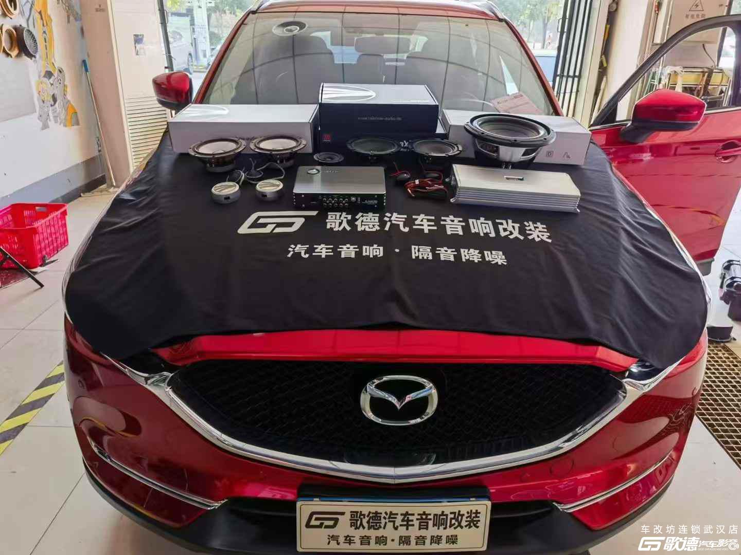 马自达CX5升级德国彩虹SL两分频音响